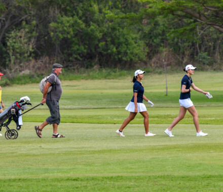 Melliyal Schmidt et Mila Jurine cheffes de file du Golf réunionnais