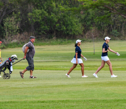 Melliyal Schmidt et Mila Jurine cheffes de file du Golf réunionnais