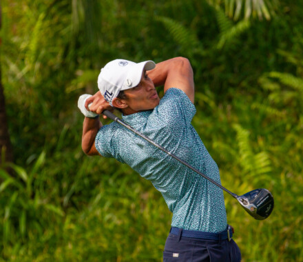 Un swing athlétique