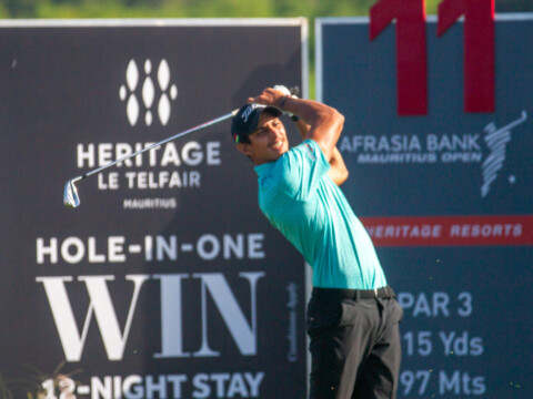 Pierre Pellegrin défendra les couleurs de l'Ile Maurice avec le jeune amateur Gabriel Le Court