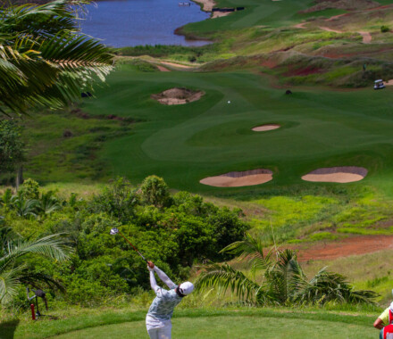 Départ du trou N° 5