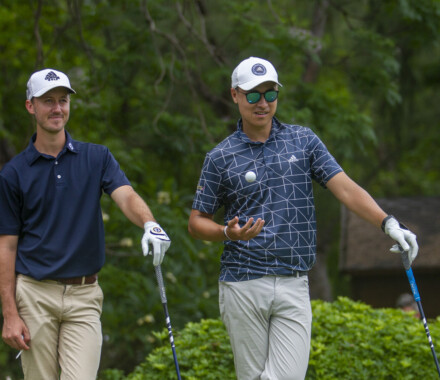 Titouan Berny et Christian Verrougstraete